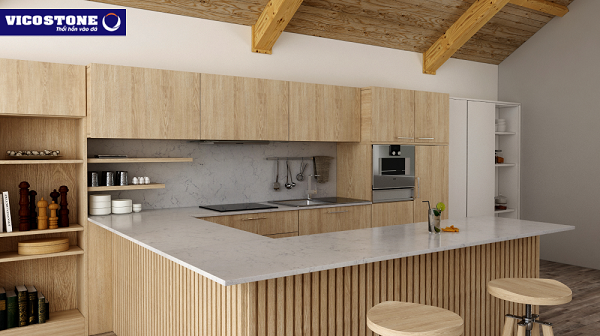 Nên chọn đá Vicostone màu nào cho nhà bếp