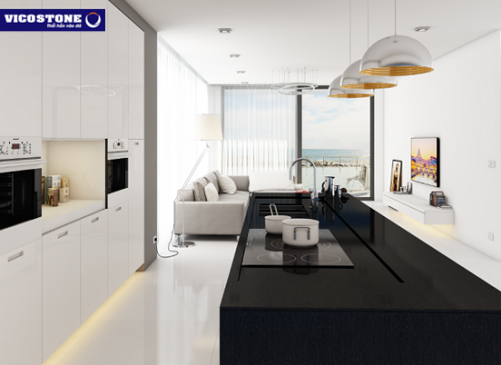 Nên chọn đá Vicostone màu nào cho nhà bếp