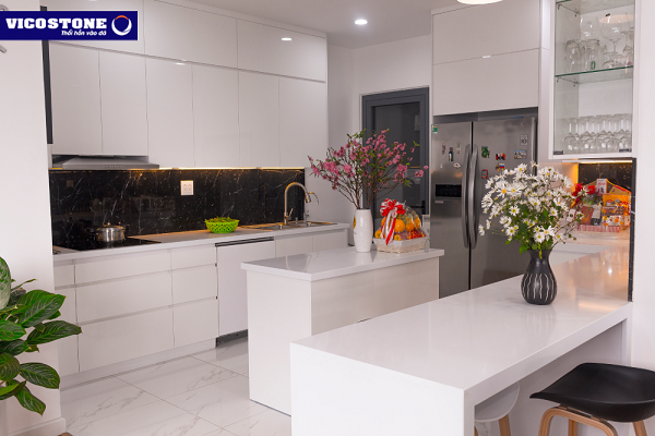 Nên chọn đá Vicostone màu nào cho nhà bếp