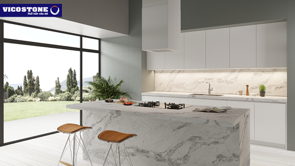 Nên chọn đá Vicostone màu nào cho nhà bếp